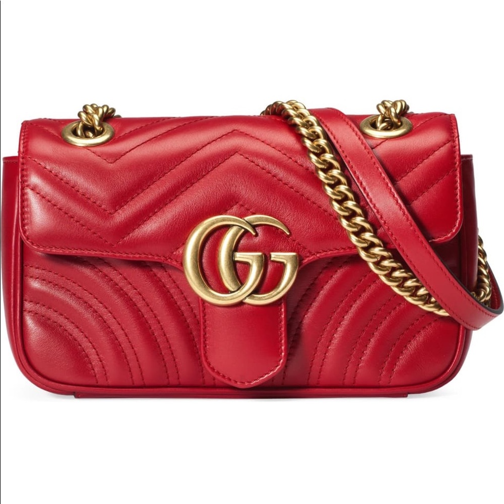 Gucci Marmont 2.0 Matelassé Leather Shoulder Bag